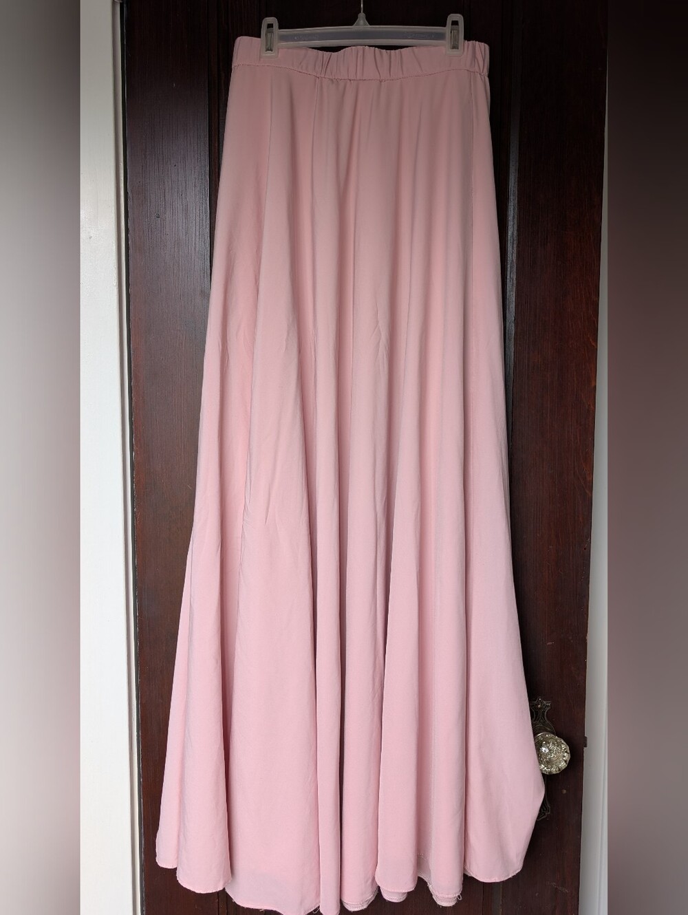Ballet Pink Formal Maxi Skirt